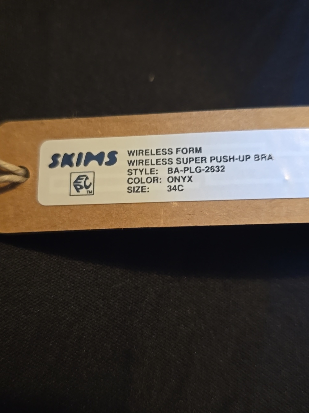 SKIMS Kim Kardashian Women's 34C Wireless Form Wireless Super Push-Up Bra New - Picture 3 of 4